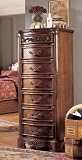 Lea Jessica McClintock 7 Drawer Chest in Cherry
