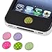 Home Button Sticker for iphone/ipad/itouch, Rainbow, 6 Stickers