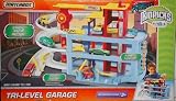 Matchbox Tri-Level Garage PlaySet w/ 1:64 Scale Die Cast Car
