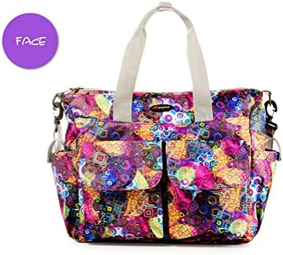 Shining Large Diaper Tote Satchel Fashion Bag (Purple temptation)