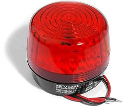 SECO-LARM SL-126Q/R Red Security Strobe Light