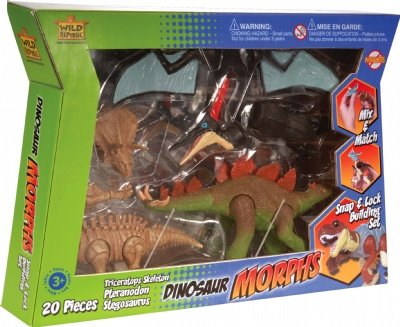 Childrens Toyshop  Third Party New : Dinosaur Morphs - Set 1