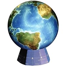 Real World Globe RWG1050 Dry Erase Real World Globe, 18" Diameter (Build it yourself in three to four hours)
