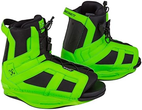 2015 Ronix District Wakeboard Bindings Size 5.0 - 8.5 Psycho Green