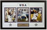 Mia Hamm Autographed 3 Photo Framed Collage