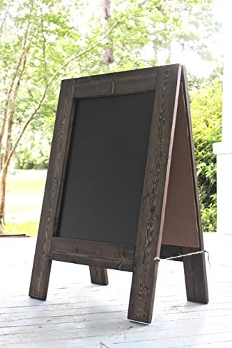 Large A-Frame Double Sided Chalkboard Sidewalk Sign 36" x 24"