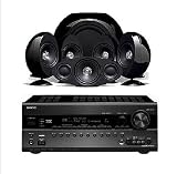 Onkyo TXNR708 3-D Ready A/V Receiver & KEF KHT3005SE Home Theater Speaker System
