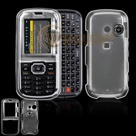 LG Cosmos VN250/Rumor2 LX265 Cell Phone Trans. Clear Protective Case Faceplate Cover