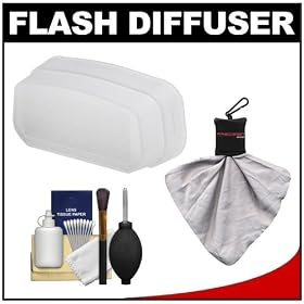 Precision Design PD-FD270 Bounce Flash Diffuser + Accessory Kit for Canon Speedlite 270EX & 270EX II