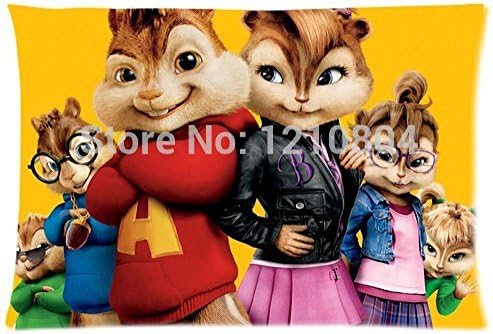 Soul Survivor Alvin And The Chipmunks Anime Pillow Case Pillow Cases For Beds Decorative Pillow Case 20X30(Two Sides)