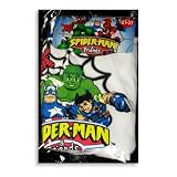 Spiderman by Hanes - Toddler Boys 2 Pack Spiderman Boxer Briefs, White, Multi