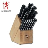 J.A. Henckels International Fine Edge Pro 13-Piece Knife Set with Block