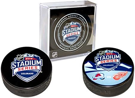 2016 NHL Colorado Stadium Series Hockey Puck Hat Trick Pack by Ebingers Place