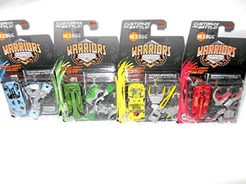 Hex Bug Warriors Battling Robots BUNDLE!! ( Bionika, Caldera, Tronikon, and Uiridia)