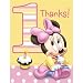 Minnie's 1st Birthday Thank You Cards (8 count)