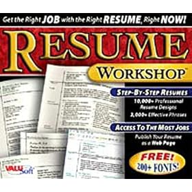 Resume Workshop (Jewel Case)