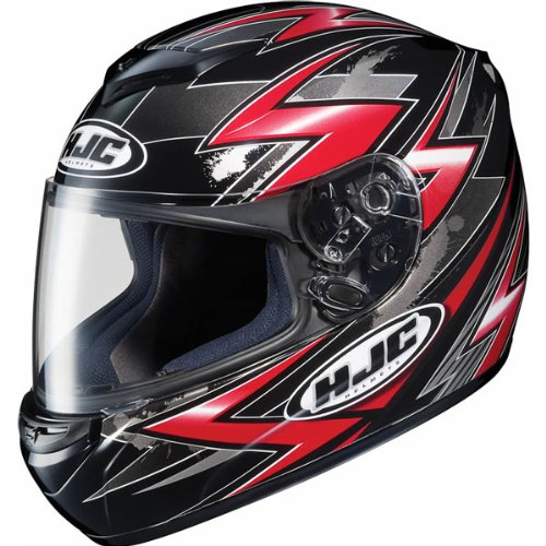 HJC Thunder Men’s CS-R2 On-Road Racing Motorcycle Helmet – MC-1 / Large