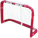 Mylec Pro Style Mini Steel Hockey Goal, Red