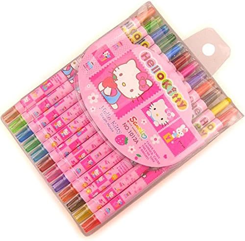Cartoon Hello Kitty Oil Pastels Crayons