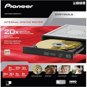 Internal DVD cd Writer Black by Pioneer