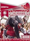 Alabama Crimson Tide 2009 12 x 12 Wall Calendar with Sound