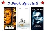 3 EXCELLENT Scary Movies Stir Of Echoes Kevin Bacon What Lies Beneath Harrison Ford  Michelle Pfeiffer  Fear Dot Com