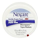 UPC 051131000148 product image for Nexcare Micropore Paper First Aid Tape 1/2 Inches X 10 Yards Wrapped, 0.04 Pound | upcitemdb.com