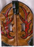 Light Switch Cover DOUBLE Cowboy Boot