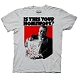 Big Lebowski Is This Your Homework? Grey Adult T-shirt