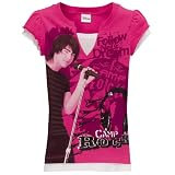 Girls' Camp Rock Shane Layered Tee - Pink