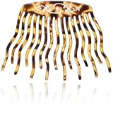 JLN Design Unbreakable French Comb - Shiny Tortoise Shell