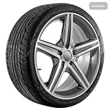 19 Inch Machined 615 Series Wheels Rims and Tires for Mercedes-Benz by USARIM