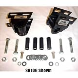 MORE SR104 Spring Shackle Hangers, Front Pair, for Shackle Reversal, for Je by MORE