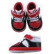 Luvable Friends Basketball Sneaker for Baby, Red-Blue