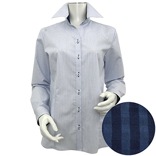 BRICK HOUSE 長袖 レディース スキッパー衿 BL016701AB14K30-14