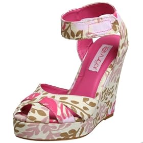 Sugar Womens Trophy Wife Tokyo Rose Wedge Sugar Women's Trophy Wife Tokyo Rose Wedge