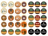 Crazy Cups Keurig K-Cups Decaf Coffee Sampler, 35-Count Gift Box