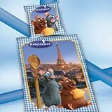 Eigenschaften Herding Ratatouille Bettwäsche / Disney Pixar Ratatouille Bettwäsche Ratatouille 135 x 200/80 x 80 cm