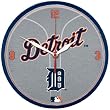 Detroit Tigers MLB Round Wall Clock by Wincraft