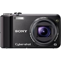 Sony DSC-H70B Digitalkamera (16 Megapixel, 10-fach opt. Zoom, 7,6 cm (3 Zoll) Display, bildstabilisiert) schwarz