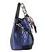 Rimen & Co. PU Leather Snake Skin Pattern Top Handle Handbag Accented with Scarves Décor Enlaced Womens Purse Handbag SW-3610