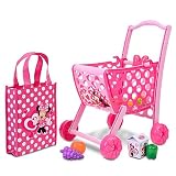 Disney Store Minnie Mouse Shopping Cart with Accessories