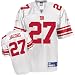 Brandon Jacobs White Reebok NFL Replica New York Giants Jersey