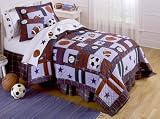 Brand New All Sports Quilt Set