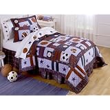Brand New All Sports Quilt Set