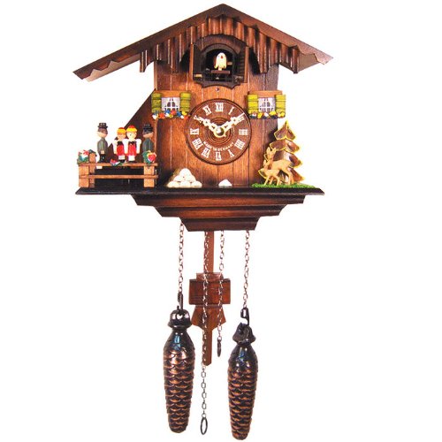 Black Forest German Cuckoo Twirling Dancers