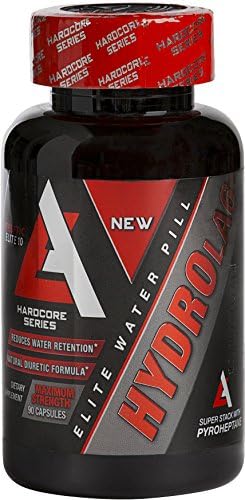 Athletic Elite 10 HydroLA6 Maximum Strength Diuretic, Detox Formula - Extreme Muscle Defining, Lose Water Weight FAST - 30 Servings, 90 Caps