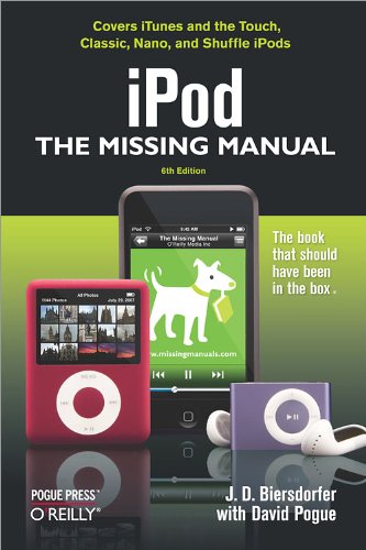 External hard drive:iPod: The Missing Manual