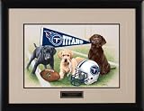 NFL Tennessee Titans Jim Killen Signature Black Framed Print