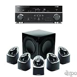 Mirage MX 5.1 Home Theater System & Yamaha RX-V867BL 7.1-Channel Home Theater Receiver
